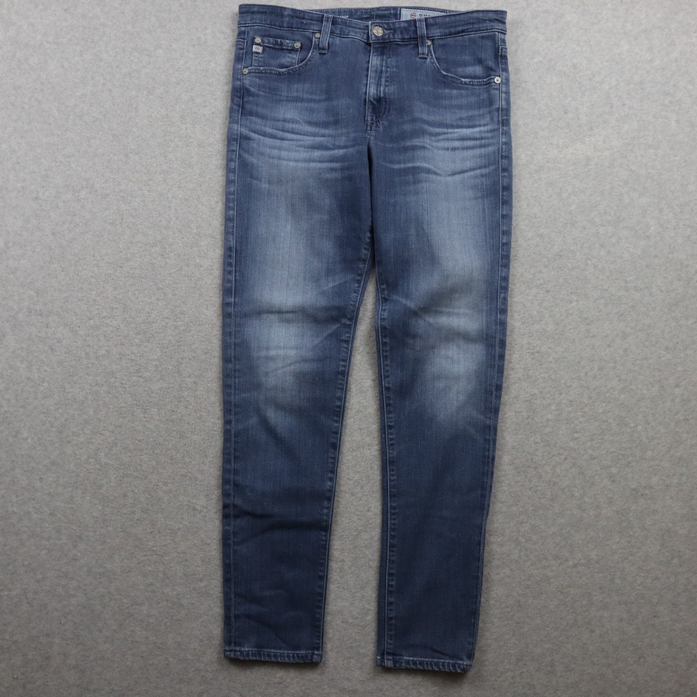 AG Adriano Goldschmied Jeans Womens 29R The Farrah Skinny Crop Flex Denim Blue